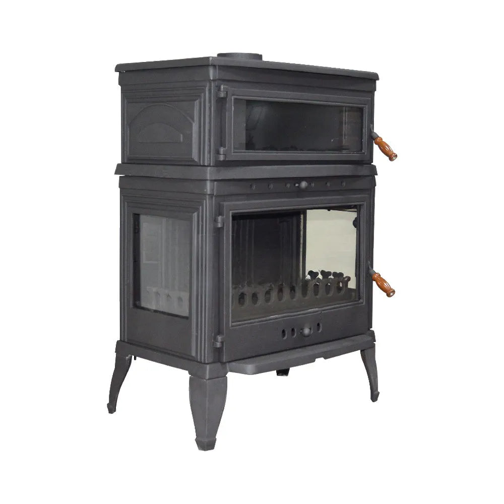 Cast Iron Stove with Oven - CastingFire