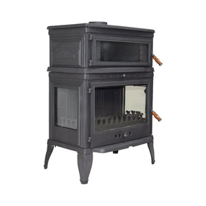 Cast Iron Stove with Oven - CastingFire