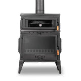 Cast Iron Stove with Retro Vertical Oven - CastingFire