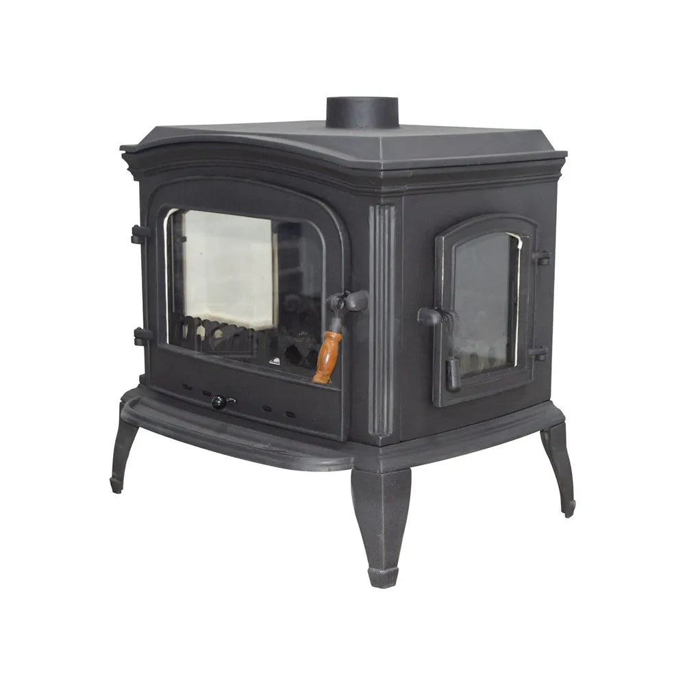 Cast Iron Stove with Side Cover - CastingFire