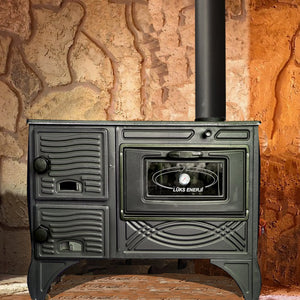 Cast Iron Wood Stove Black Wood Camping Stove - CastingFire