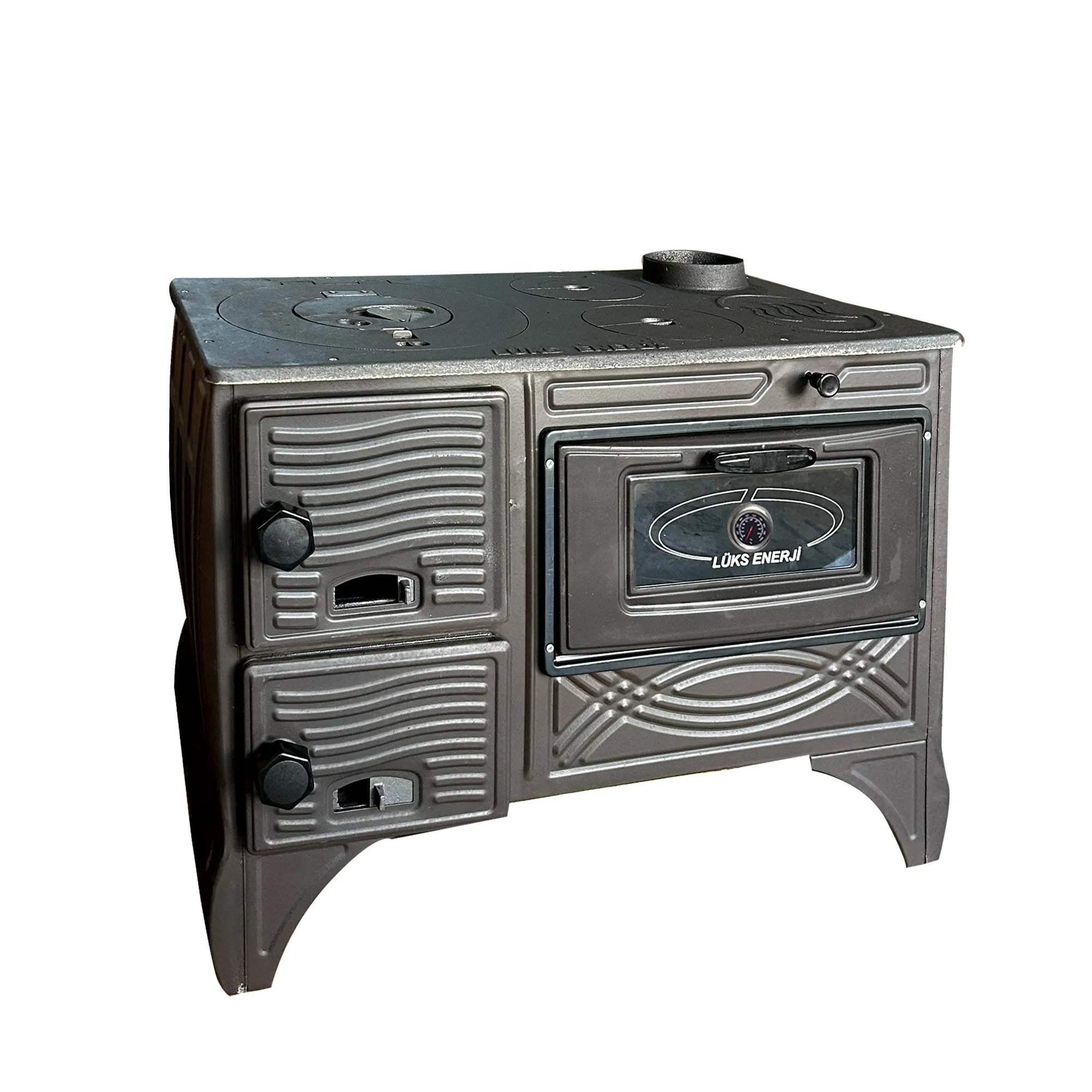 Cast Iron Wood Stove Black Wood Camping Stove - CastingFire