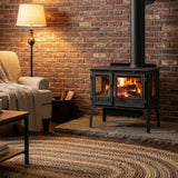 Cast Iron Vintage Stove Black
