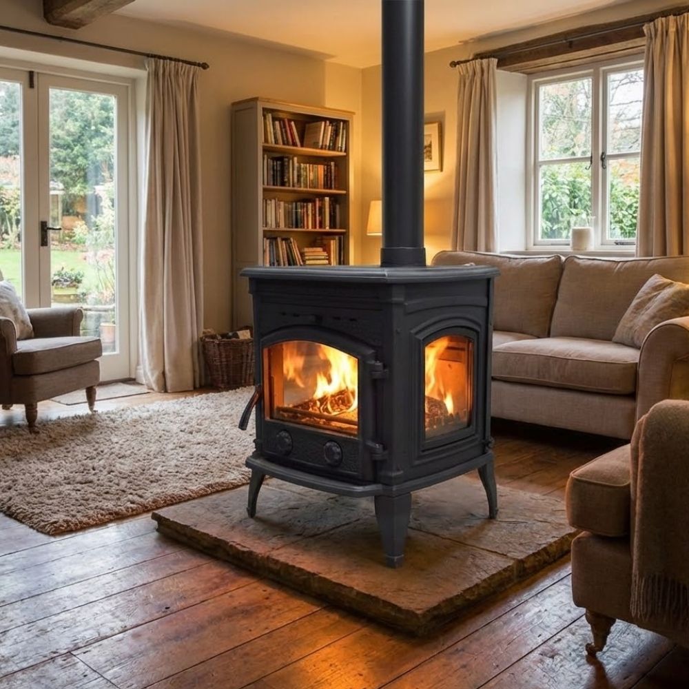 Cast Iron Stove for Outdoor Cooking | Portable Mini Camping Oven