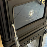 Colorful Cast Iron Wood Stove Pipe Set 3 Straight Pipes + 1 Elbow Pipe - TheCastingFire