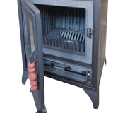 Colorful Cast Iron Wood Stove Pipe Set 3 Straight Pipes + 1 Elbow Pipe - TheCastingFire