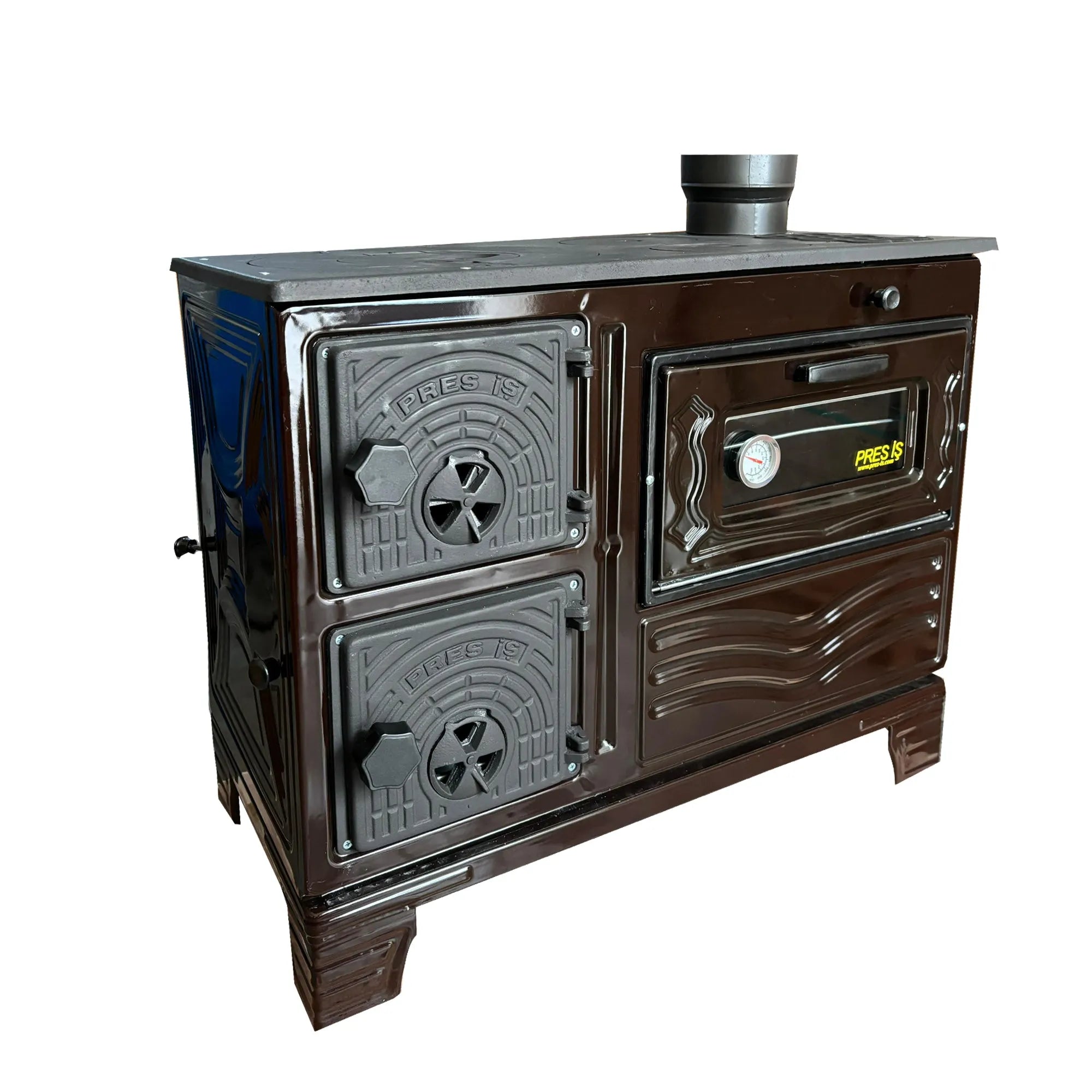 Durable Cast Baking Oven Cooker Oven by Burning Wood - CastingFire