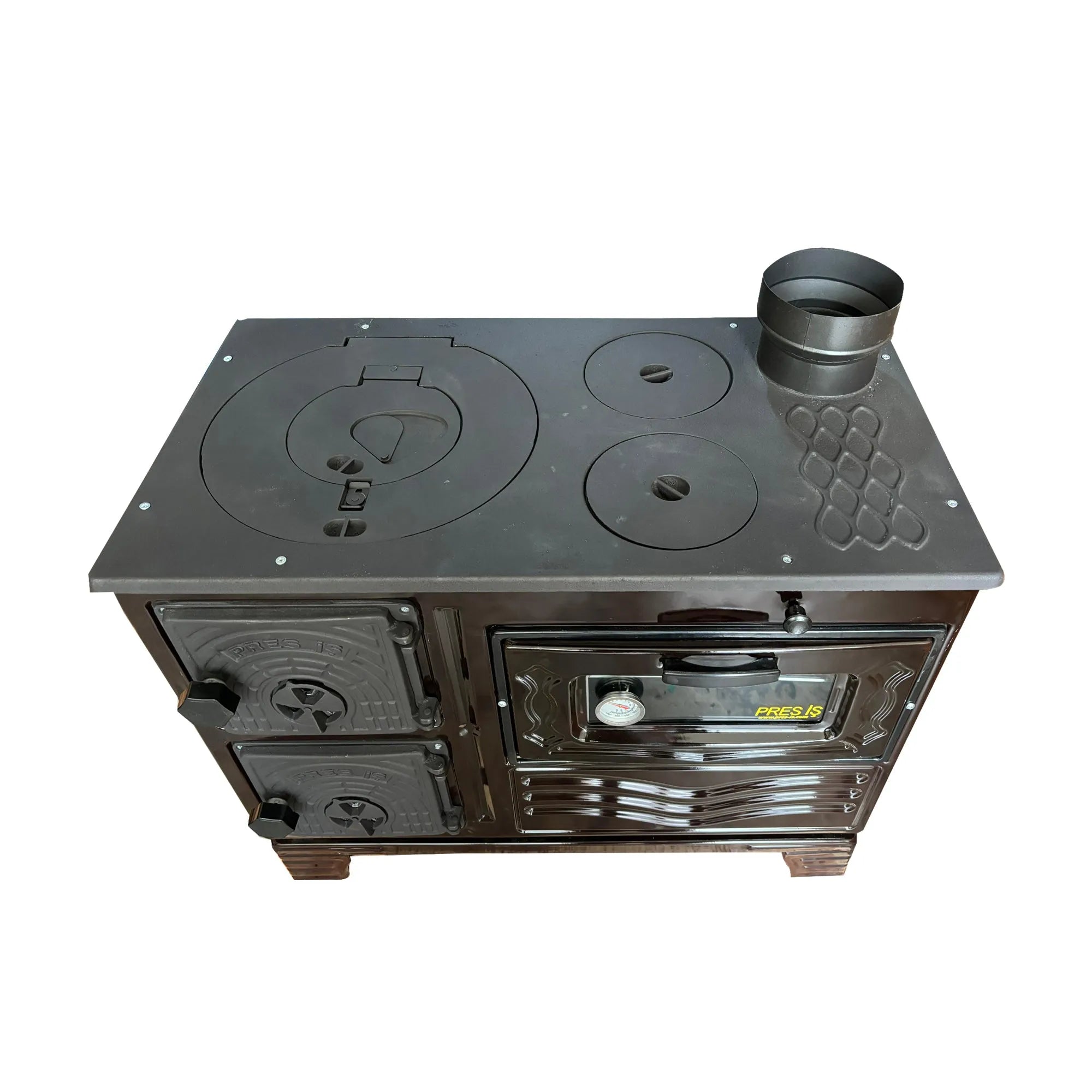 Durable Cast Baking Oven Cooker Oven by Burning Wood - CastingFire