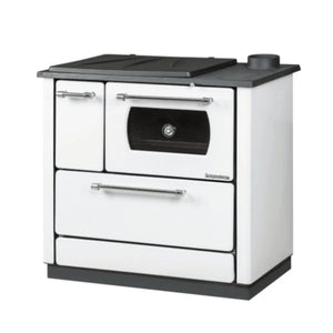 Maxi Wood Cook Stove White - Nominal Heat Power: 7.9 kw - TheCastingFire