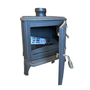 Mini Iron Cast Stove Black - TheCastingFire