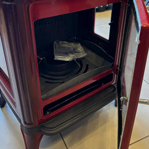 Mini Iron Cast Stove Red - TheCastingFire