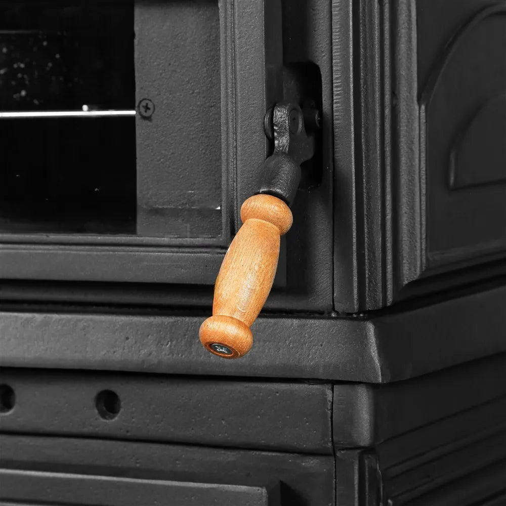 Retro Cast Iron Stove with Vertical Oven - CastingFire