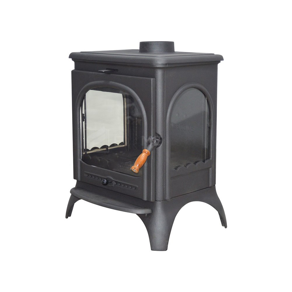 Cast Iron Stove for Outdoor Use | Practical Mini Stove with Baking Oven